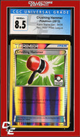 Kalos Starter Set Crushing Hammer 34/39 Rev. Holo Pokemon League CGC 8.5
