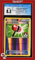 Kalos Starter Set Crushing Hammer 34/39 Rev. Holo Pokemon League CGC 8.5
