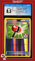 Kalos Starter Set Crushing Hammer 34/39 Rev. Holo Pokemon League CGC 8.5
