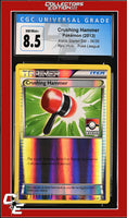 Kalos Starter Set Crushing Hammer 34/39 Rev. Holo Pokemon League CGC 8.5
