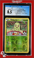 BREAKpoint Chikorita 1/122 Reverse Holo Pokemon League CGC 8.5
