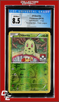 BREAKpoint Chikorita 1/122 Reverse Holo Pokemon League CGC 8.5
