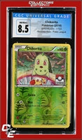 BREAKpoint Chikorita 1/122 Reverse Holo Pokemon League CGC 8.5
