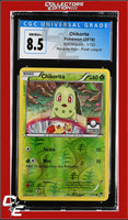 BREAKpoint Chikorita 1/122 Reverse Holo Pokemon League CGC 8.5
