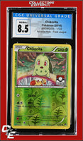 BREAKpoint Chikorita 1/122 Reverse Holo Pokemon League CGC 8.5

