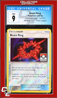 Forbidden Light Beast Ring 102/131 Reverse Holo Pokemon League CGC 9
