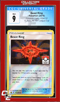 Forbidden Light Beast Ring 102a/131 Reverse Holo League Cup CGC 9
