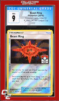 Forbidden Light Beast Ring 102a/131 Reverse Holo League Cup CGC 9
