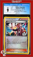 Furious Fists Battle Reporter 88/111 Pokemon League Crosshatch Holo CGC 9
