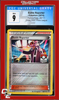 Furious Fists Battle Reporter 88/111 Pokemon League Crosshatch Holo CGC 9
