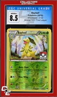BREAKpoint Bayleef 2/122 Reverse Holo Pokemon League CGC 8.5
