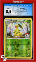 BREAKpoint Bayleef 2/122 Reverse Holo Pokemon League CGC 8.5

