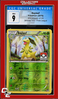 BREAKpoint Bayleef 2/122 Reverse Holo Pokemon League CGC 9

