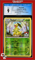 BREAKpoint Bayleef 2/122 Reverse Holo Pokemon League CGC 9
