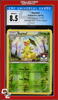 BREAKpoint Bayleef 2/122 Reverse Holo Pokemon League CGC 8.5
