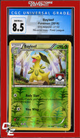 BREAKpoint Bayleef 2/122 Reverse Holo Pokemon League CGC 8.5
