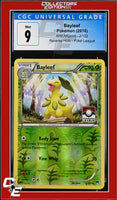 BREAKpoint Bayleef 2/122 Reverse Holo Pokemon League CGC 9
