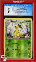 BREAKpoint Bayleef 2/122 Reverse Holo Pokemon League CGC 9
