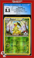 BREAKpoint Bayleef 2/122 Reverse Holo Pokemon League CGC 8.5
