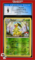 BREAKpoint Bayleef 2/122 Reverse Holo Pokemon League CGC 9
