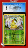 BREAKpoint Bayleef 2/122 Reverse Holo Pokemon League CGC 9
