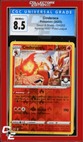 Sword & Shield Cinderace 034/202 Reverse Holo Pokemon League CGC 8.5
