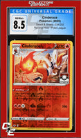 Sword & Shield Cinderace 034/202 Reverse Holo Pokemon League CGC 8.5
