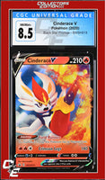 SWSH Black Star Promo Cinderace V SWSH015 Galar Partners Tin CGC 8.5
