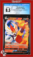 SWSH Black Star Promo Cinderace V SWSH015 Galar Partners Tin CGC 8.5
