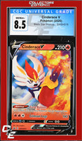 SWSH Black Star Promo Cinderace V SWSH015 Galar Partners Tin CGC 8.5
