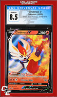 SWSH Black Star Promo Cinderace V SWSH015 Galar Partners Tin CGC 8.5
