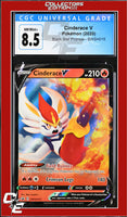 SWSH Black Star Promo Cinderace V SWSH015 Galar Partners Tin CGC 8.5
