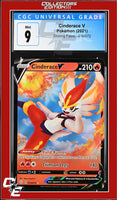 Shining Fates Cinderace V 018/072 Holo CGC 9
