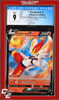 Rebel Clash Cinderace V 035/192 Holo CGC 9
