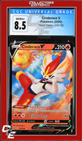 Rebel Clash Cinderace V 035/192 Holo CGC 8.5
