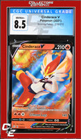 Shining Fates Cinderace V 018/072 Holo CGC 8.5
