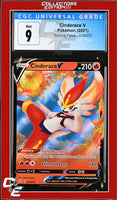 Shining Fates Cinderace V 018/072 Holo CGC 9
