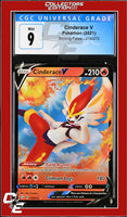 Shining Fates Cinderace V 018/072 Holo CGC 9
