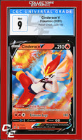 Rebel Clash Cinderace V 035/192 Holo CGC 9
