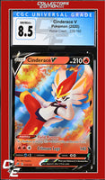 Rebel Clash Cinderace V 035/192 Holo CGC 8.5
