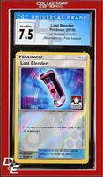 Lost Thunder Lost Blender 181/214 Reverse Holo Pokemon League CGC 7.5
