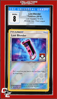 Lost Thunder Lost Blender 181/214 Reverse Holo Pokemon League CGC 8
