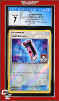 Lost Thunder Lost Blender 181/214 Reverse Holo Pokemon League CGC 7
