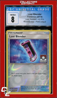 Lost Thunder Lost Blender 181/214 Reverse Holo Pokemon League CGC 8
