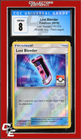 Lost Thunder Lost Blender 181/214 Reverse Holo Pokemon League CGC 8
