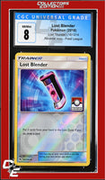Lost Thunder Lost Blender 181/214 Reverse Holo Pokemon League CGC 8
