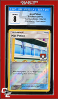 Guardians Rising Max Potion 128a/145 Alternate Art Pokemon League CGC 8
