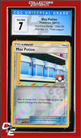 Guardians Rising Max Potion 128a/145 Alternate Art Pokemon League CGC 7
