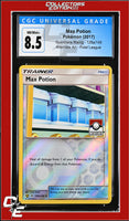 Guardians Rising Max Potion 128a/145 Alternate Art Pokemon League CGC 8.5
