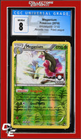 BREAKpoint Meganium 3/122 Reverse Holo Pokemon League CGC 8
